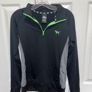 VS Pink Athletic quarter zip
